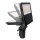 Shada Masthalterung S23009X-1 Schwarz, für LED Strahler, 50-76 mm