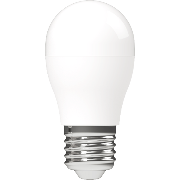 Shada LED SMD Leuchtmittel 620161 Globe G45 E27 Opal, 470 lm, 3000 K