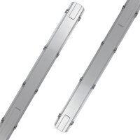 Shada LED Wannenleuchte 2411115, 150 cm, 2x22 W, 4600 lm, 4000 K neutralweiß, IP65, austauschbare Röhren