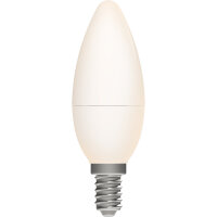 Shada LED SMD Leuchtmittel Kerze 620163 C35 E14 Opal 3000 K, 2,9 W, 470 lm
