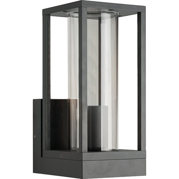 Shada Außenwandleuchte Dakota 1000666 Anthrazit, ohne Leuchtmittel, 1x E27, IP44