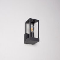 Shada Außenwandleuchte Dakota 1000666 Anthrazit, ohne Leuchtmittel, 1x E27, IP44