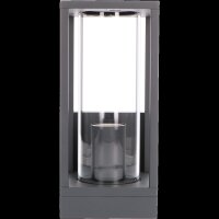 Shada Außenwandleuchte Dakota 1000666 Anthrazit, ohne Leuchtmittel, 1x E27, IP44