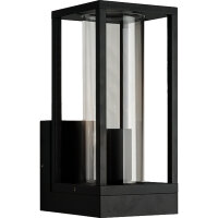 Shada Außenwandleuchte Dakota 1000667 Schwarz, ohne Leuchtmittel, 1x E27, IP44