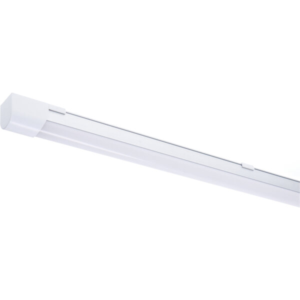 Shada LED Wannenleuchte Strip 2410208, 60 cm, 1x9 W, 900 lm, Neutralweiß 4000 K, IP20, mit austauschbarer LED-Röhre