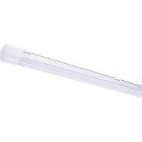 Shada LED Wannenleuchte Strip 2410208, 60 cm, 1x9 W, 900 lm, Neutralweiß 4000 K, IP20, mit austauschbarer LED-Röhre