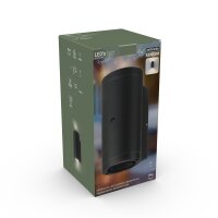 Shada Außenwandleuchte Kendall 1000682 Anthrazit, 2x GU10, IP44, mit Sensor
