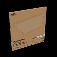 Shada LED Panel 801087 Weiß, 620x620 mm, Neutralweiß 4000 K, 40 W, 4000 lm