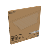 Shada LED Panel 801087 Weiß, 620x620 mm, Neutralweiß 4000 K, 40 W, 4000 lm