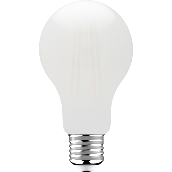 Shada LED Filament Leuchtmittel 620146 Klassisch A70 E27 Opal, warmweiß 2700 K, 11 W, 1521 lm