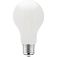 Shada LED Filament Leuchtmittel 620146 Klassisch A70 E27 Opal, warmweiß 2700 K, 11 W, 1521 lm