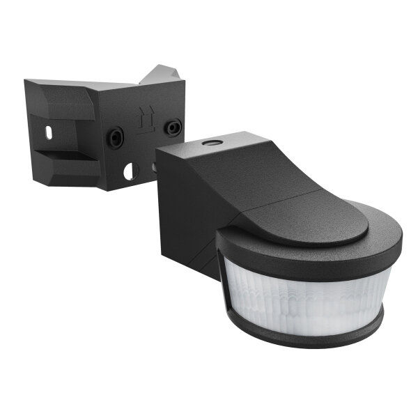 Shada PIR Sensor 190101 Schwarz, 270° Erfassungswinkel, IP44