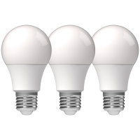 Shada LED Leuchtmittel 620172 Klassisch A60 E27 Opal, 2700 K Warmweiß, 3er Sparpack, 13 W, 1521 lm