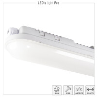 SHADA Led Wannenleuchte Strip - 1x36W 120cm 4800lm 4000K IP65  I 2400229_01