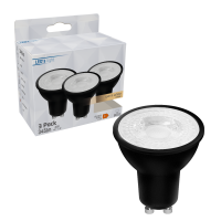 Shada LED SMD Spot MR16 GU10 620175 Klar, 3er-Pack, warmweiß (2700 K), 4 W, 345 lm