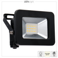 Shada LED-Strahler 310700 schwarz, 10 W, 1100 lm, 4000 K, IP65