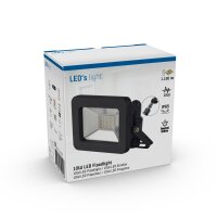 Shada LED-Strahler 310700 schwarz, 10 W, 1100 lm, 4000 K, IP65