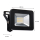 SHADA Strahler - 10W 1100lm 4000K IP65  - Sanan LED - Schwarz  I 0310700