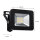 Shada LED-Strahler 310700 schwarz, 10 W, 1100 lm, 4000 K, IP65