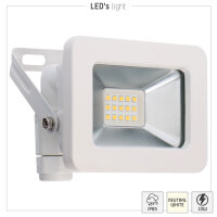 Shada LED-Strahler 310701 weiß, 4000 K, 10 W, IP65
