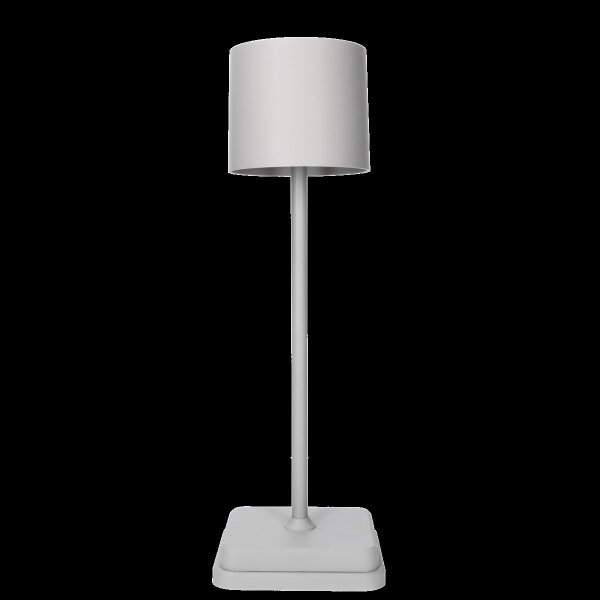 Shada Wiederaufladbare Tischlampe 1000491 Grau, CCT Dimmbar, IP54