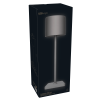 Shada Wiederaufladbare Tischlampe 1000491 Grau, CCT Dimmbar, IP54