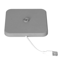 Shada Wiederaufladbare Tischlampe 1000491 Grau, CCT Dimmbar, IP54