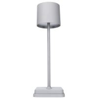 Shada Wiederaufladbare Tischlampe 1000491 Grau, CCT Dimmbar, IP54