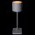 Shada Wiederaufladbare Tischlampe 1000491 Grau, CCT Dimmbar, IP54