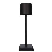 Shada Wiederaufladbare Tischlampe 1000492 Schwarz,...