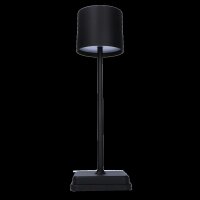 Shada Wiederaufladbare Tischlampe 1000492 Schwarz, Dimmbar, IP54