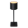 Shada Wiederaufladbare Tischlampe 1000492 Schwarz, Dimmbar, IP54