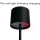 Shada Wiederaufladbare Tischlampe 1000492 Schwarz, Dimmbar, IP54