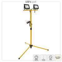 Shada Arbeitsleuchte mit Stativ 310652, 4000 K, 40 W, IP54