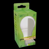 Shada LED SMD Leuchtmittel Klassisch A60 620160 E27 Opal Warmweiß, 4,9 W, 806 lm