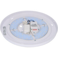 Shada Deckenleuchte 810510 mit HF-Bewegungssensor, IP44, warmweiß 3000 K, Ø 328 mm, 16,8 W, 1100 lm
