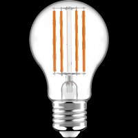 Shada LED Filament Leuchtmittel 620164 A60 E27 Klar, 470...