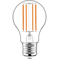Shada LED Filament Leuchtmittel 620164 A60 E27 Klar, 470 lm, 3000 K