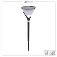 Shada Solar Außenleuchte Tembisa 1000474 Weiß, mit Erdspieß, 2700 K warmweiß