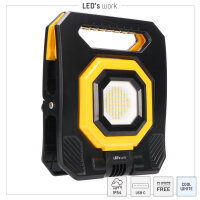 Shada Aufladbare Lithium-Ionen Arbeitsleuchte 300829, 15 W, 1500 lm