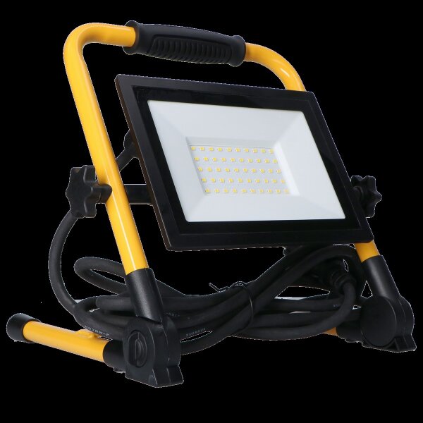 Shada Arbeitsleuchte 310666, 50 W, 4000 K Neutralweiß, IP65, Klappbar