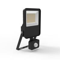 Shada LED-Strahler 310612 schwarz mit Sensor, 30 W, 3600 lm