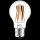 Shada LED Filament Leuchtmittel 611121 klassisch A60 E27 klar 2700 K, mit Tageslichtsensor, 806 lm