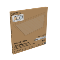 Shada LED Panel 801083 Weiß, CCT 3000-6000 K, 595x595 mm, 30 W, UGR<19