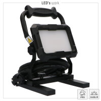 Shada LED-Arbeitsleuchte 300270, 4000 K Neutralweiß, 30 W, IP65 Baustellentauglich
