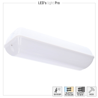 SHADA Led Wannenleuchte Strip - 1x11W 30cm 1200lm CCT IP65  - Sensor I 2710011