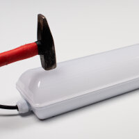 Shada LED Wannenleuchte Strip 2710011 CCT einstellbar, 30 cm, 11 W, 1200 lm, IP65, mit Sensor, Schlagfest IK09