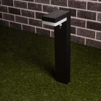 Shada Solar Außenleuchte Göteborg 1000561_01 Schwarz mit Sensor, 600 lm, IP44