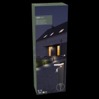 Shada Solar Außenleuchte Göteborg 1000561_01 Schwarz mit Sensor, 600 lm, IP44