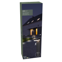 Shada Solar Außenleuchte Göteborg 1000561_01 Schwarz mit Sensor, 600 lm, IP44